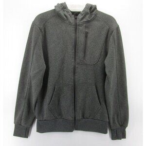 Fox Racing Jacket Small Bomber Coat Fleece Lined Hoodie Sweatshirt